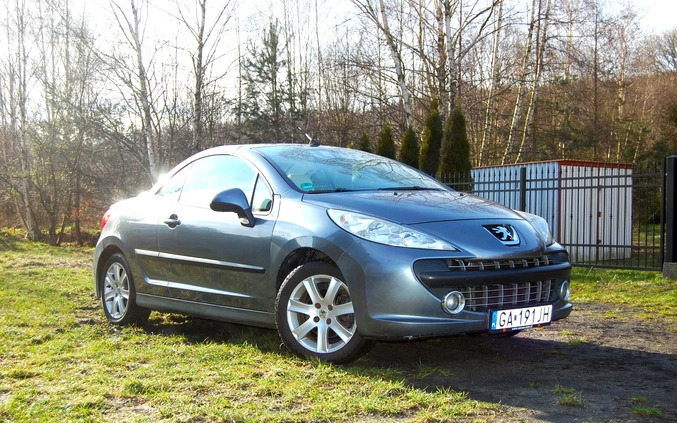 Peugeot 207 CC cena 15000 przebieg: 156300, rok produkcji 2007 z Reda małe 301